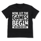 NO GAME·NO LIFE  开始游戏吧  T恤/BLACK