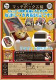 【B】500日元扭蛋 小手办 火柴盒里的猫 全4种 (1袋20个) 304289
