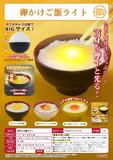 【B】300日元扭蛋 发光小手办 鸡蛋盖饭 全3种 (1袋40个) 304739