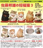 【A】400日元扭蛋 小手办 招福猫 第3弹 全5种 (1袋30个)  082831