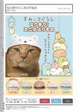 400日元扭蛋 墙角生物系列 迷你猫猫头巾 全5种 011848