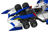 【A】1/24拼装模型 高智能方程式赛车 超级阿斯拉达