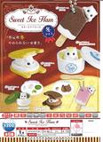 200日元扭蛋 小手办挂件 冰淇淋小仓鼠 全6种 614612