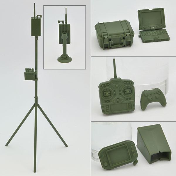 【B】拼装模型 LittleArmory UGV武装 无人地面车辆系统 318781