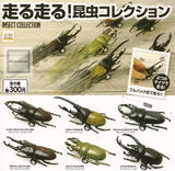 【A】300日元扭蛋 跑起来 昆虫模型车 全6种（1袋40个）203366