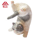 【B】盒蛋 小手办 ANIMAL LIFE 瑜伽猫 全5种 709619