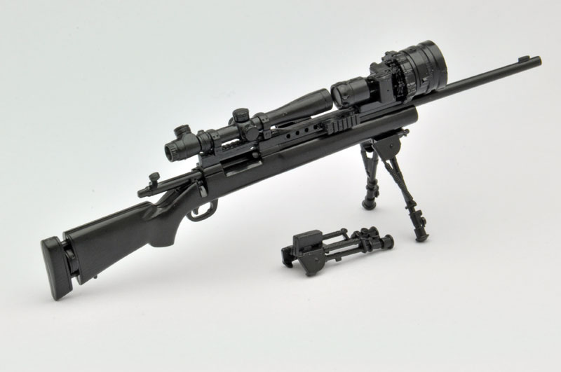 【B】拼装模型 LittleArmory &lt;LS04&gt; M24SWS狙击步枪 沢城桐子·昌子 任务包 313885