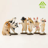 【A】盒蛋 小手办 ANIMAL LIFE 跳舞的小狗 全6种 707578