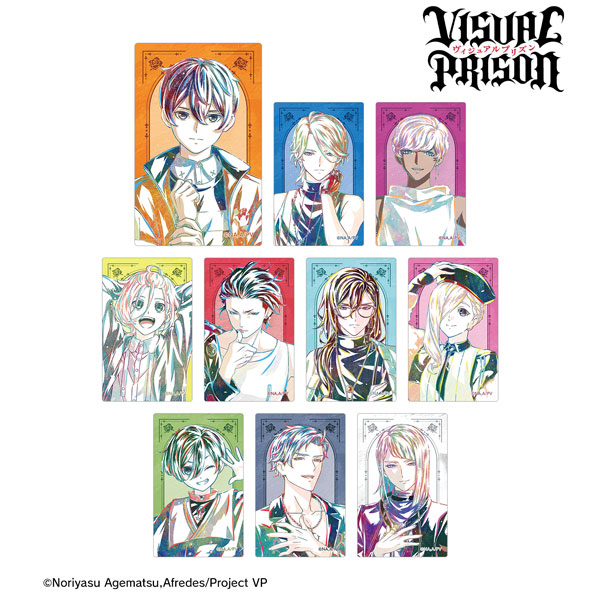 【B】盲盒 Visual Prison Ani-Art卡贴 全10种 (1盒10个) 521781