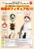 300日元扭蛋 小手办 带着可爱头巾的猫咪 全5种 (1袋50个)  301004
