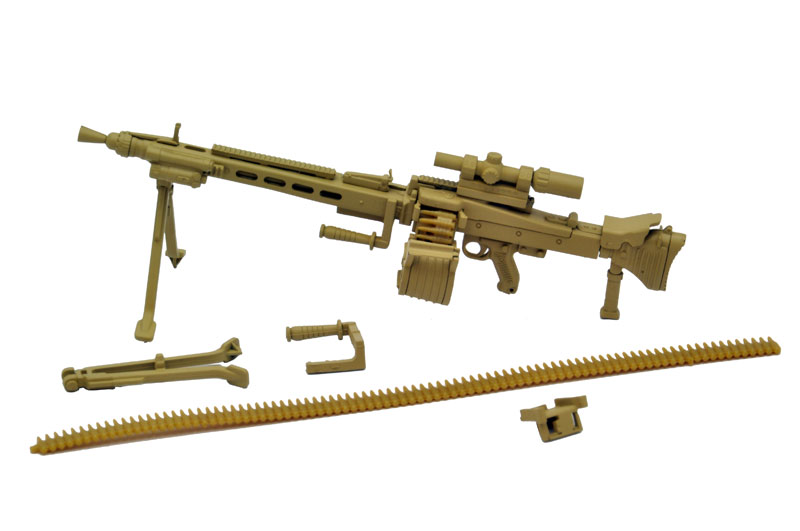 【B】1/12拼装模型 LittleArmory &lt;LA064&gt; MG3KWS 机枪  313823
