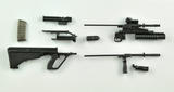 【B】拼装模型 LittleArmory AUG A2 突击步枪&M203PI榴弹发射器 313847