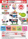 【A】300日元扭蛋 儿童大百科 透明模型 可食用动物篇 全5种 (1袋40个) 885716