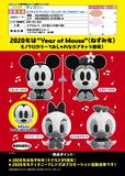 【B】300日元扭蛋 扭蛋拼装手办 Disney小伙伴 黑白Ver. 全4种 (1袋40个)  472377