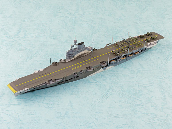 【A】1/700拼装模型 英国海军 光辉号航空母舰 班加西空袭战  059418