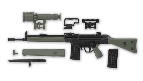【B】拼装模型 Little Armory LA082 G3A3自动步枪 320609