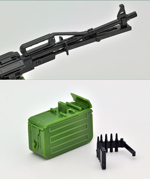 【B】1/12拼装模型 LittleArmory系列 PKP轻机枪  317036