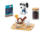 【A】盲盒 场景摆件 史努比Snoopy 烘焙咖啡与咖啡店 全8种 (1盒8个) 250892