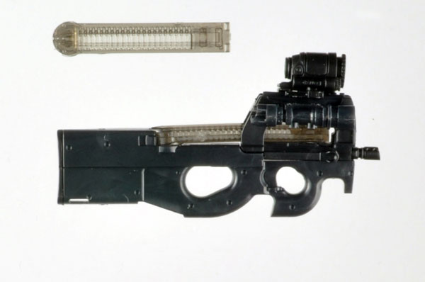 【B】拼装模型 LittleArmory×少女前线 P90冲锋枪 317104