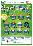 300日元扭蛋 小手办挂件 忠犬柴犬×日本足球代表队 全8种 (1袋40个) 006376