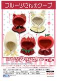 【A】400日元扭蛋 粘土人外套 水果披风 全5种 (1袋30个) 608230