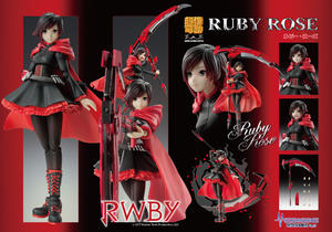 【A】可动手办 超像可动系列 RWBY Ruby Rose 813857