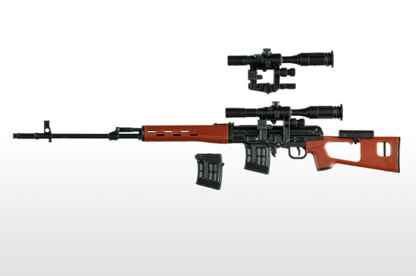 【B】拼装模型 LittleArmory 少女前线 SVD狙击步枪 323037