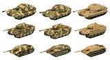 【B】食玩 盒蛋 拼装模型 世界坦克博物馆 Vol.4 全9种 603121