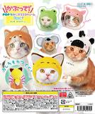 300日元扭蛋 猫咪头巾 小动物Ver. 全6种 820795