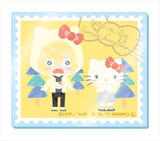 【B】盒蛋 冰上的尤里×Sanrio 邮票风亚克力徽章 全6种 703219