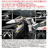 【A】1/20拼装模型 PLAMAX 超时空要塞 VF-1 Super/Strike Gerwalk Valkyrie（日版）010693