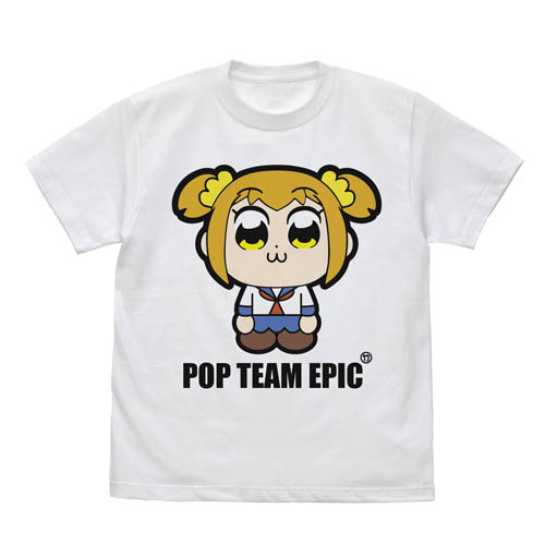 pop子和pipi美的日常(动画版)  婴儿pop子 T恤/WHITE