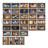 【B】盲盒 名侦探柯南 胶卷风收藏卡 全32种 (1盒10包) 790244