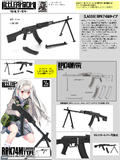 【A】1/12拼装模型 LittleArmory RPK74M 机枪  307495