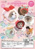 【B】盒蛋 不可思议森林的化妆派对 猫猫头巾 全6种 392415