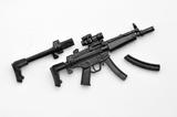 【B】1/12拼装模型 LittleArmory系列 MP5冲锋枪(F式样) 白根凛 任务套装 307440