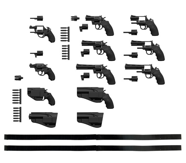  【B】拼装模型 LittleArmory Revolver A套 317012