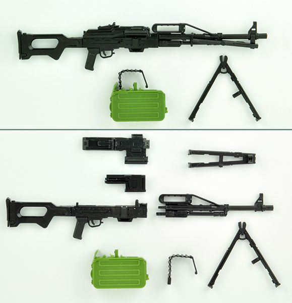 【B】1/12拼装模型 LittleArmory系列 PKP轻机枪  317036