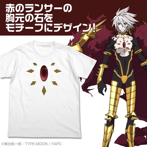 Fate/Apocrypha 红方Lancer 印象风 T恤/WHITE